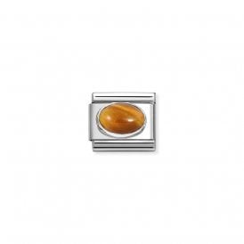 Composable Classic Link Tiger Eye Stone 330510/41
