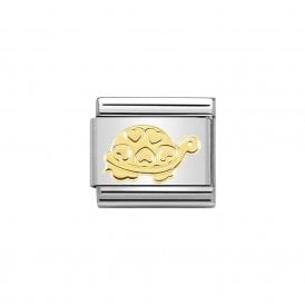 Composable Classic Link "Turtle" Gold 030162/51 