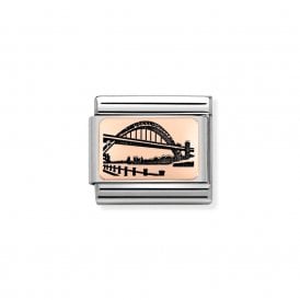 Composable Classic Link "Tyne Bridge" Rose Gold 430111-07