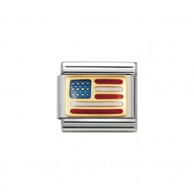 Composable Classic Link "USA" Gold 030235/04