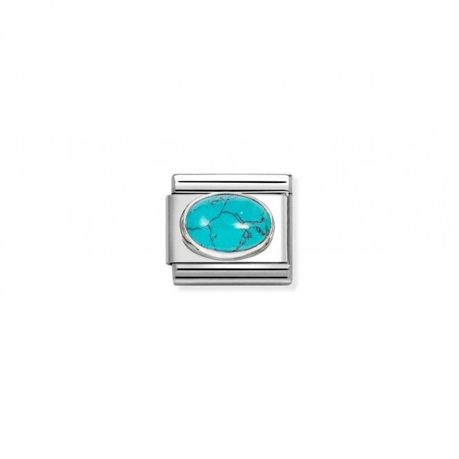 Nomination Composable Classic Link Veined Turquoise Stone 330510/49