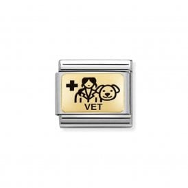 Composable Classic Link "Vet" Gold 030166-18 