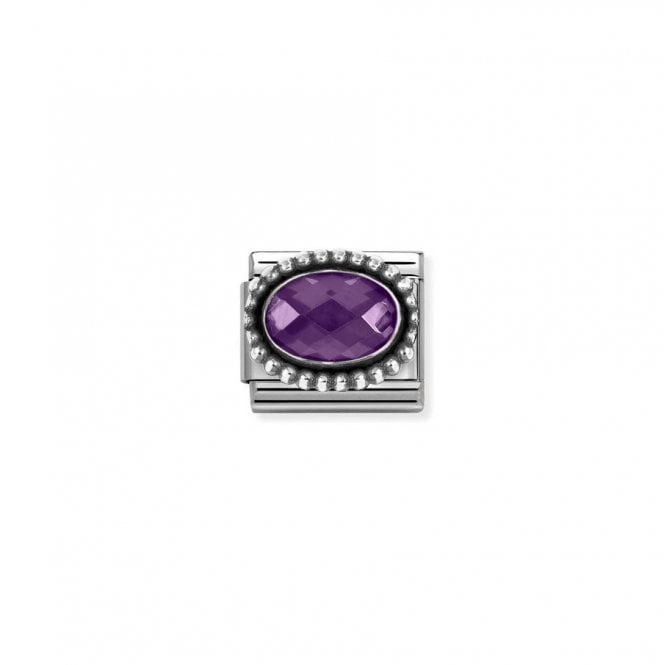 Nomination Composable Classic Link Violet CZ Vintage Effect 330607/001