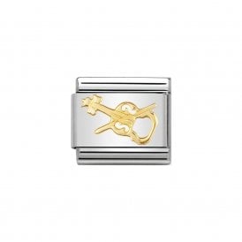 Composable Classic Link "Violin" Gold 030117-06
