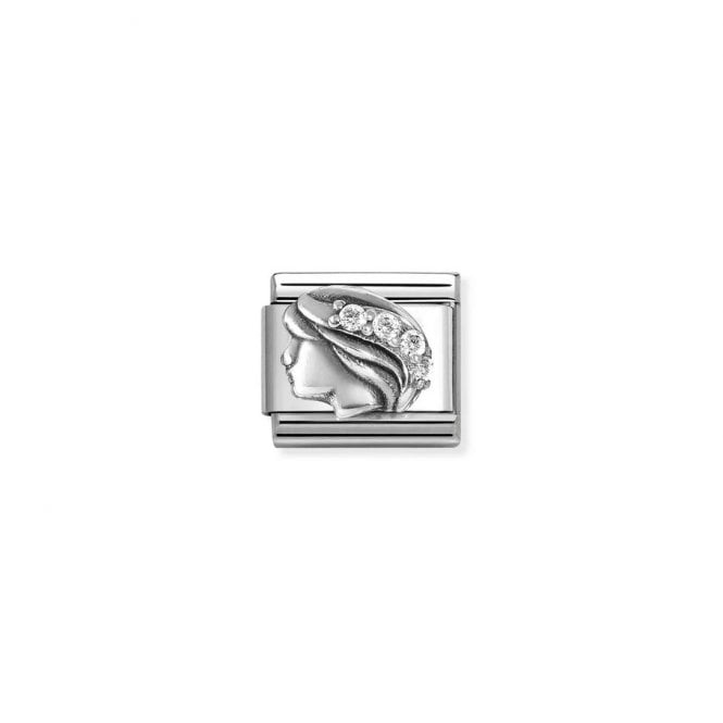 Nomination Composable Classic Link Virgo with CZ 330326/06