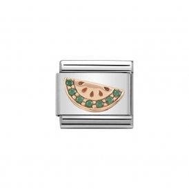 Composable Classic Link "Watermelon" Rose Gold CZ 430302-27