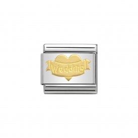 Composable Classic Link "Wedding Heart" Gold 030162-32