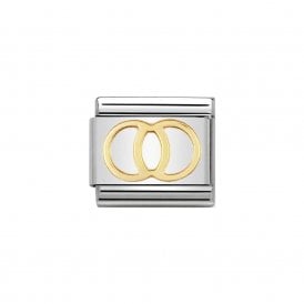 Composable Classic Link "Wedding Rings" Gold 030109-21