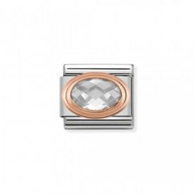 Composable Classic Link "White CZ" Rose Gold CZ 430601-010 