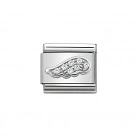 Composable Classic Link "Wing" Silver & CZ 330304/16