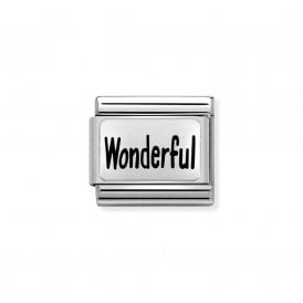 Composable Classic Link "Wonderful" Silver  330102-52 