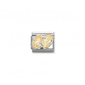 Composable Classic Link Yellow Twin Drops 330329/15