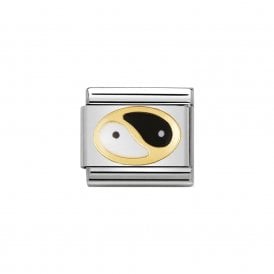 Composable Classic Link "Ying Yang" Gold 030208-23