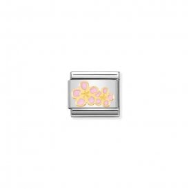 Composable Classic Pink Peach Flower Link 030278/16