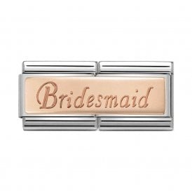 Composable Double Link "Bridesmaid" Rose Gold 430710-08
