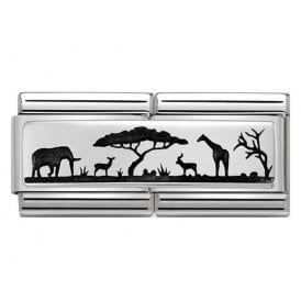 Composable Double Link "Savanna" Silver 330790/07