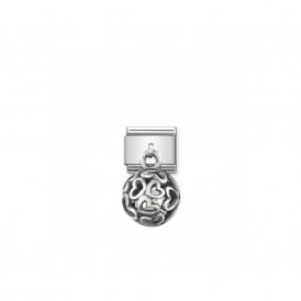 Composable Drop Link "Heart Ball" Silver 331810/01 