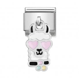 Composable Drop Link "Llama Head" Silver 331805-15