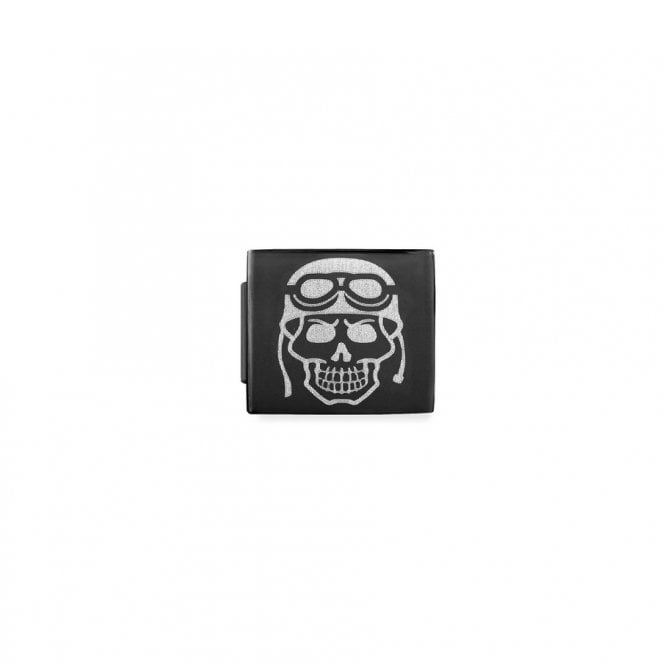 Nomination Composable GLAM Black PVD Link with Biker Skull 230110/07