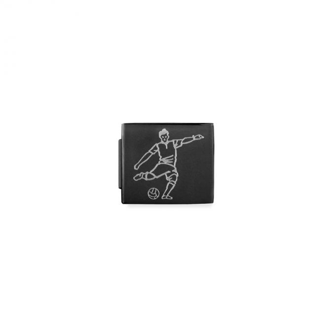 Nomination Composable GLAM Black PVD Link with Footballer 230110/12