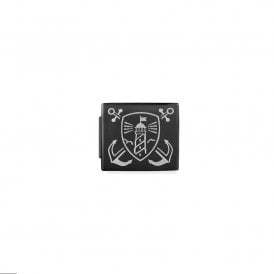 Composable GLAM Black PVD Link with Lighthouse 230110/01
