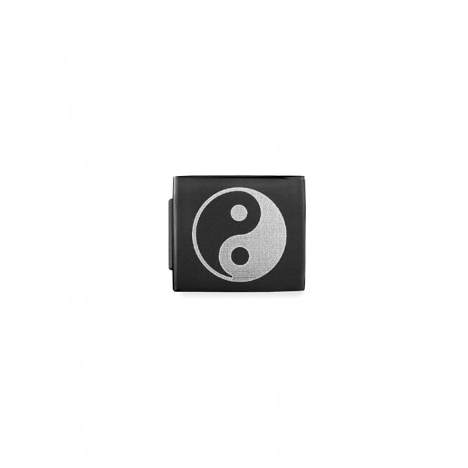 Nomination Composable GLAM Black PVD Link with Yin Yang 230110/04