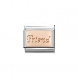 Composable Link "Friend" Rose Gold 430108-14