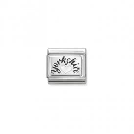 Composable Link White Rose of Yorkshire Charm 330209/76