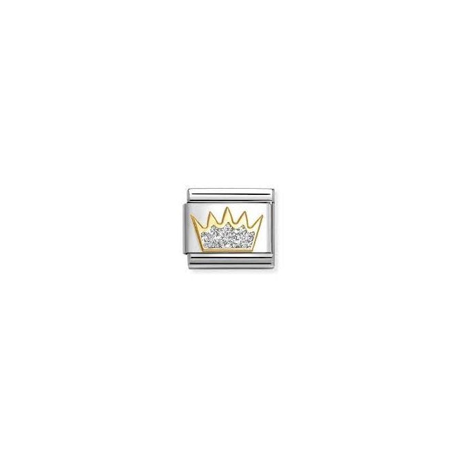 Nomination CROWN SILVER GLITTER 030220/21