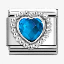 DOTS BLUE HEART 330606/007