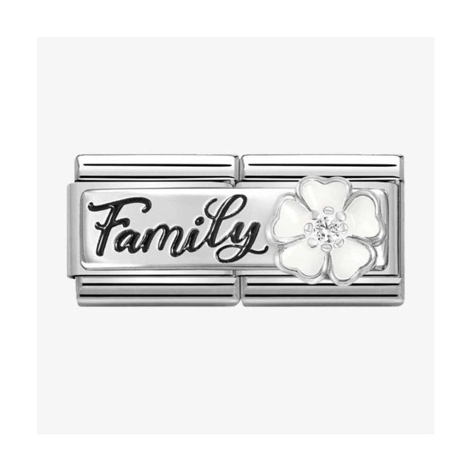Nomination FAMILY & WHITE FLOWER 330734/17