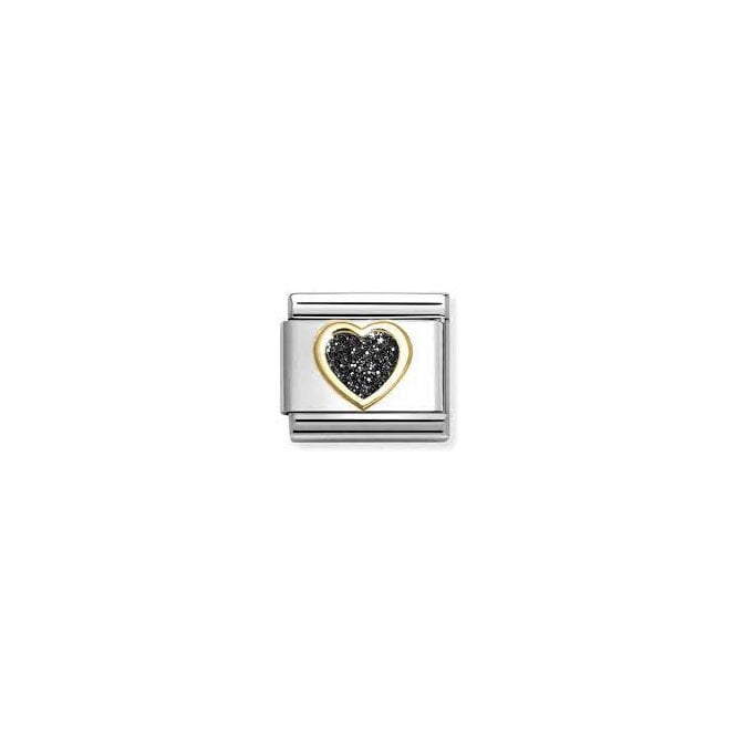 Nomination HEART BLACK GLITTER 030220/10