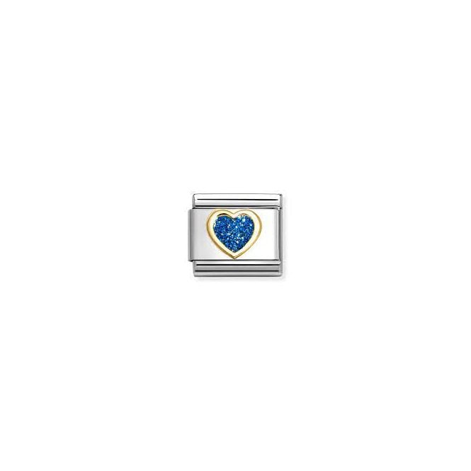 Nomination HEART BLUE GLITTER 030220/07