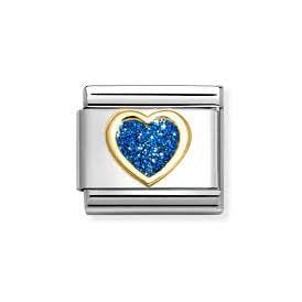 HEART BLUE GLITTER 030220/07