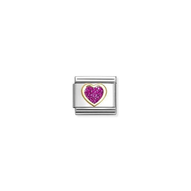 Nomination HEART FUCHSIA GLITTER 030220/09
