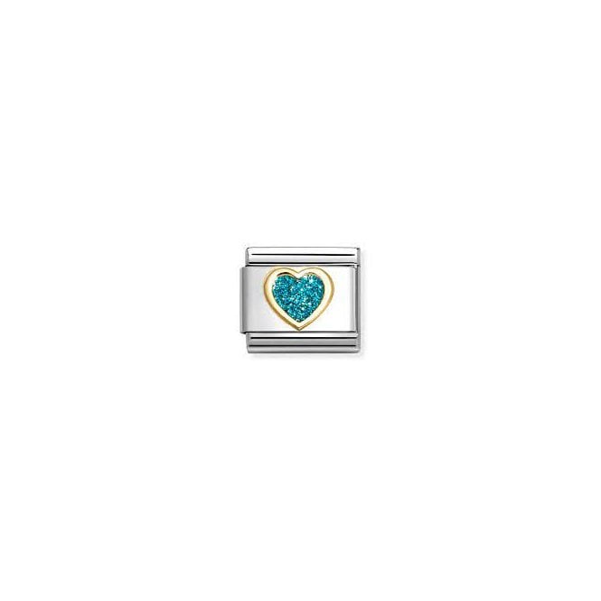 Nomination HEART L/BLUE GLITTER 030220/08