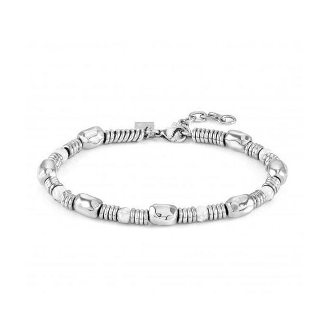 Nomination Instinct Stone Stainless Steel & Howlite Bracelet 027923-046