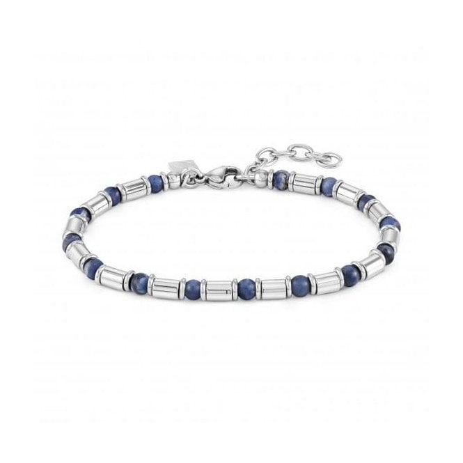 Nomination Instinct Stone Stainless Steel & Sodalite Bracelet 027920-034 