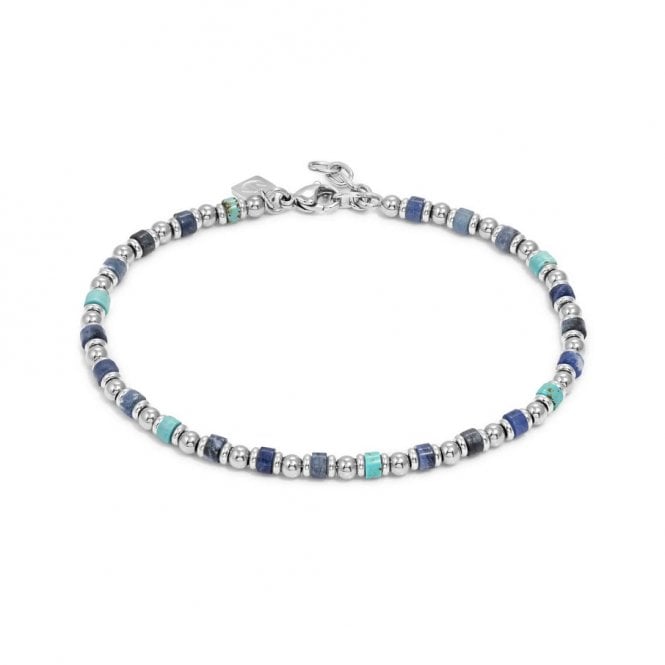 Nomination Instinct Style Sea Ed. Ankle Bracelet Turquoise Sodalite 027934/093