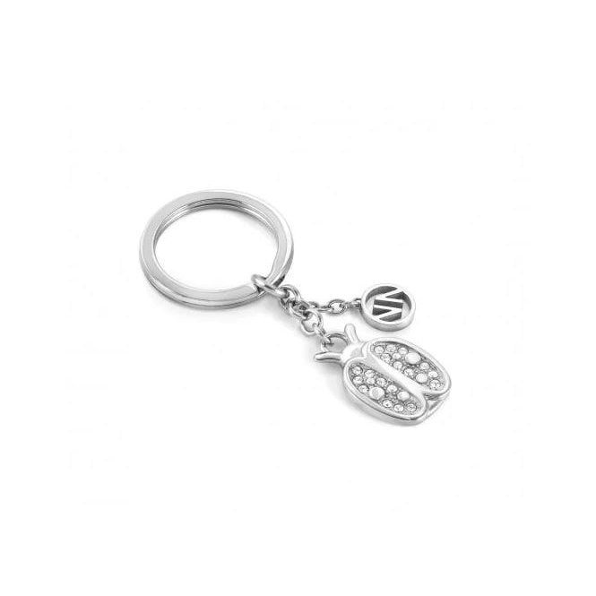 Nomination Ladybug Keyring With Stones 131703-037 