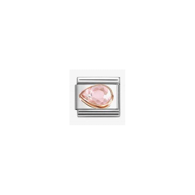 Nomination LEFT TEARDROP PINK CZ 430605/003