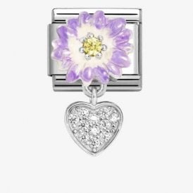 LILAC DAISY & HEART 331814/10