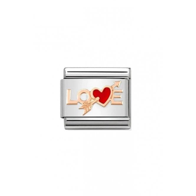 Nomination LOVE ARROW RED HEART 430202/10