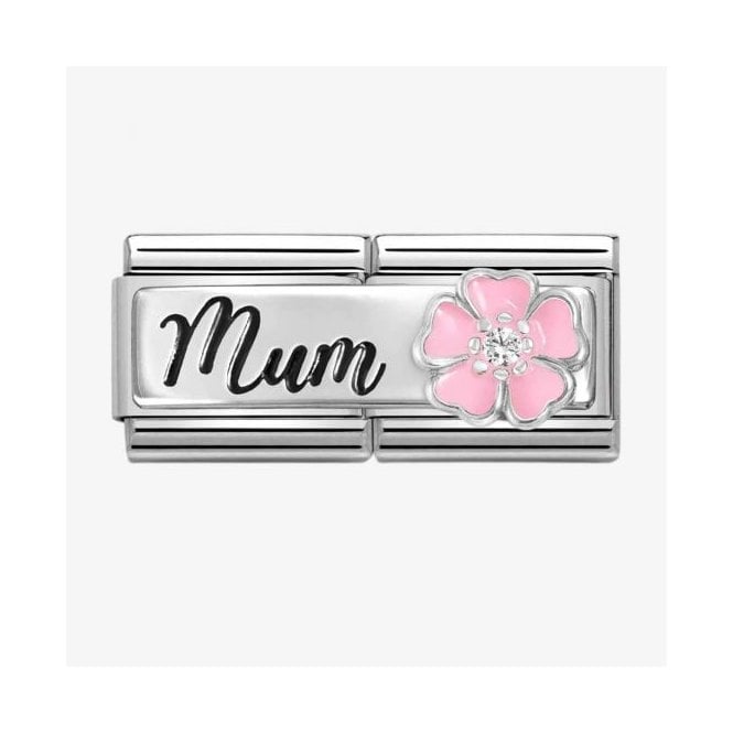 Nomination MUM PINK FLOWER 330734/18
