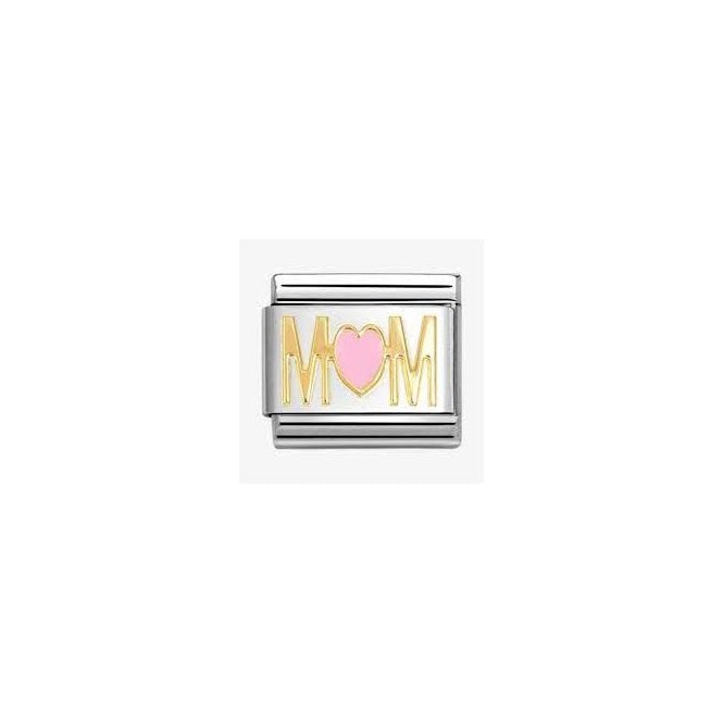 Nomination MUM PINK HEART 030272/84