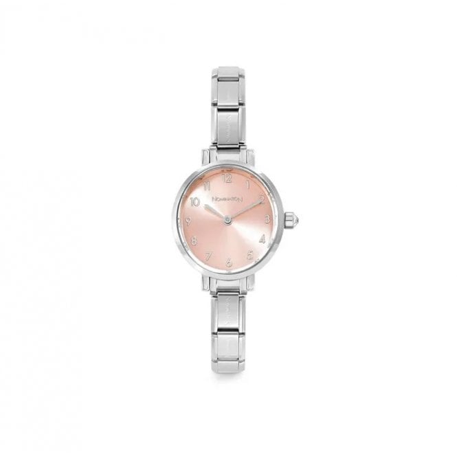 Nomination Paris Oval Pink & CZ 076038/014