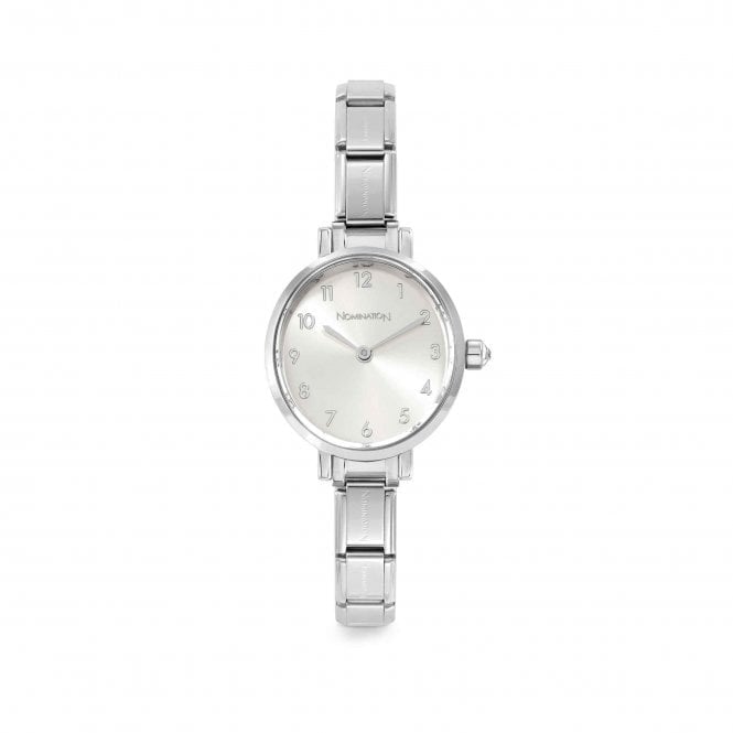 Nomination PARIS OVAL SILVER & CZ 076038/017