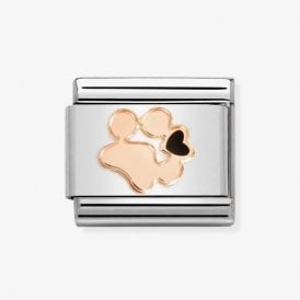 PAWPRINT BLACK HEART 430202/18