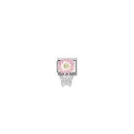 PINK DAISY & BUTTERFLY 331814/08