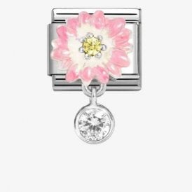 PINK DAISY & CZ 331814/09